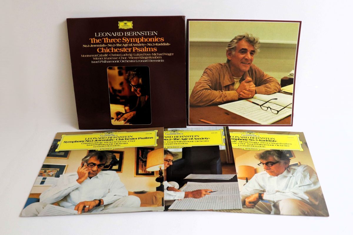 独3LP レナード・バーンスタイン, イス バーンスタイン自作自演