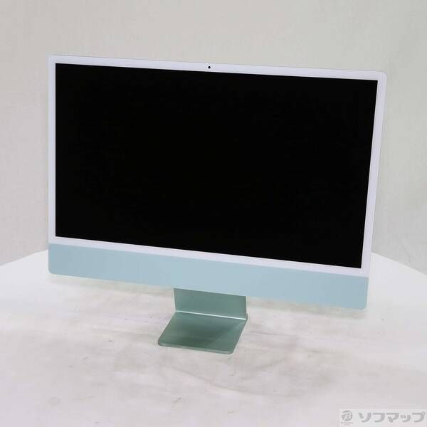 〔 品〕 iMac 24-inch Mid-2021 MGPH3J A Apple M1 8コアCPU_8コアGPU 16GB SSD256GB グリーン 〔14.8 Sonoma〕 258