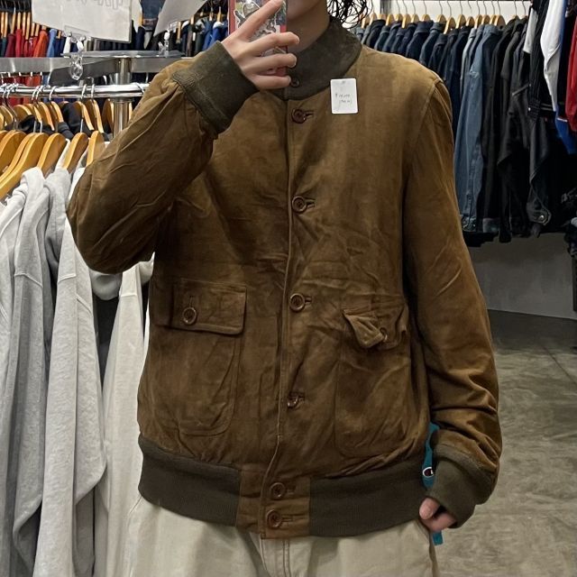 スウェードレザージャケット