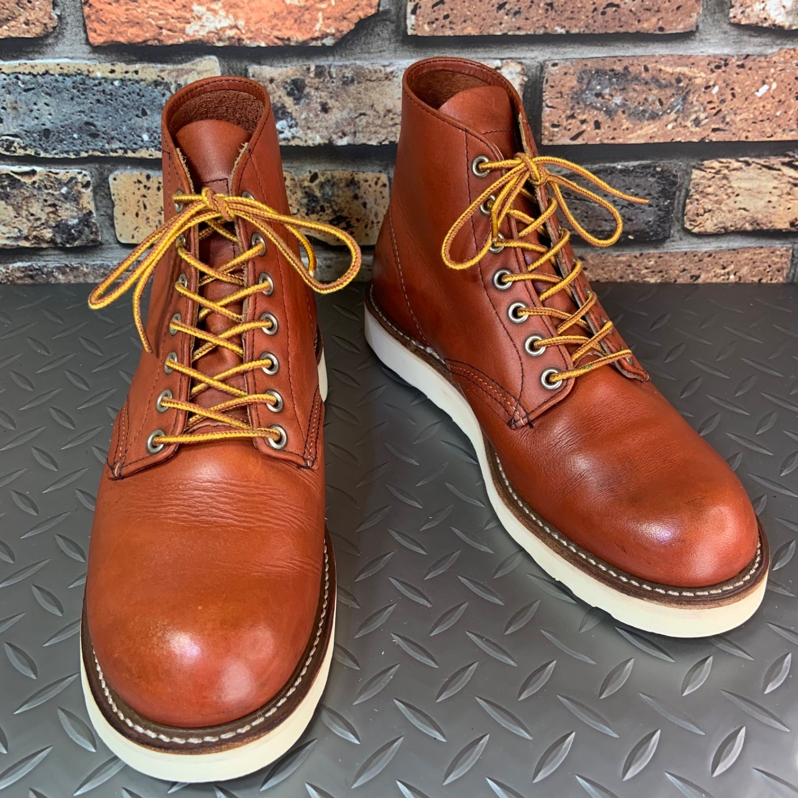 ☆REDWING 8166 ワークブーツ 2008年製 US7D JP25㎝ レッドウイング 