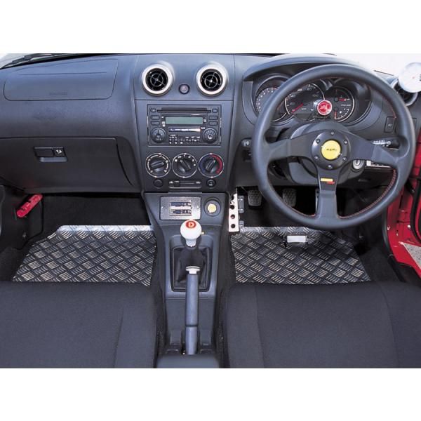 コペン L880K用　D-SPOATSアルミフロアパネルセット コペン L880K ダイハツ アルミフロアパネル D-SPORT DSPORT 57403-B080