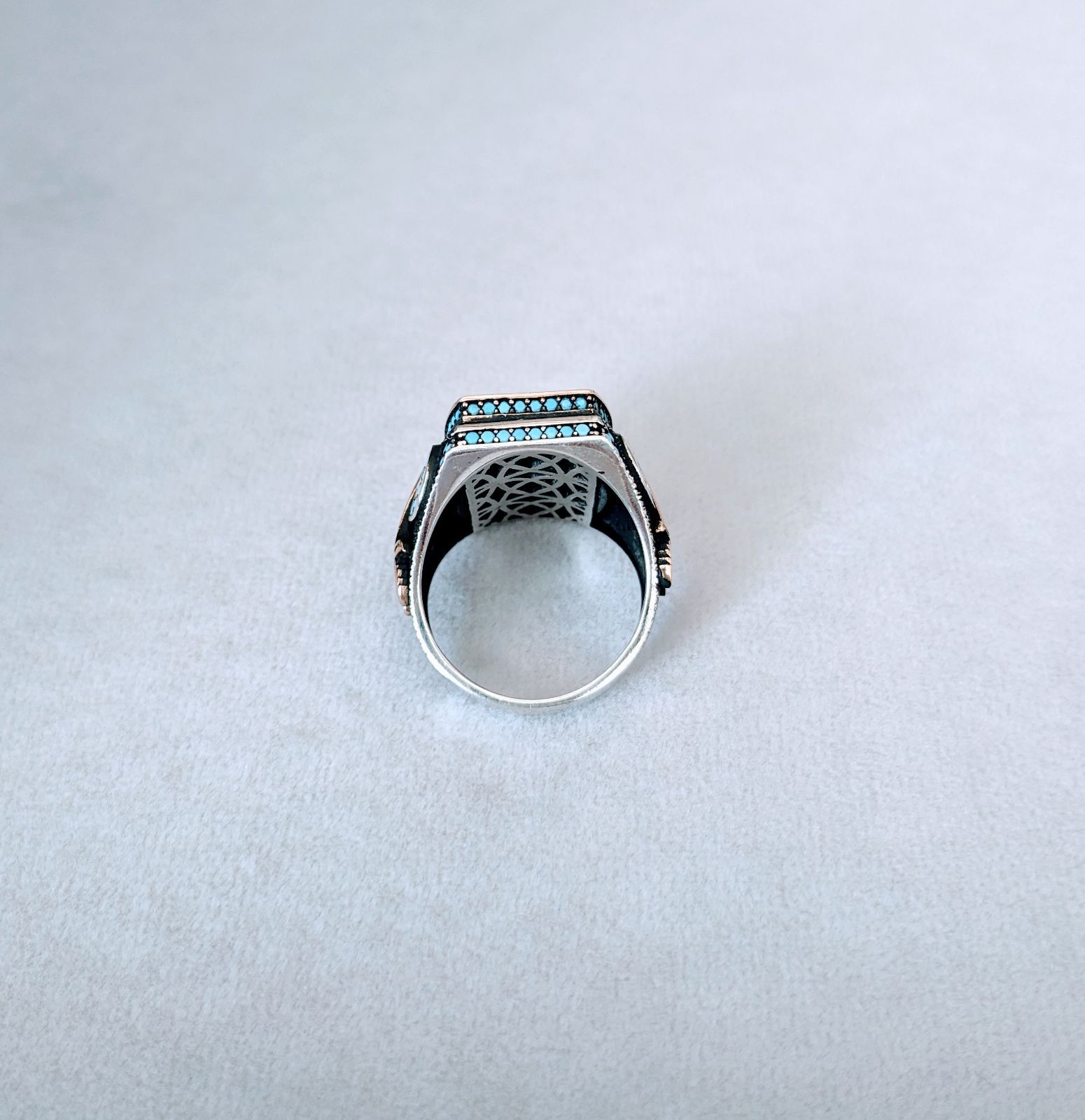 ✱NEW✱トルコ製 ハンドメイドメンズリング シルバー925 (キング