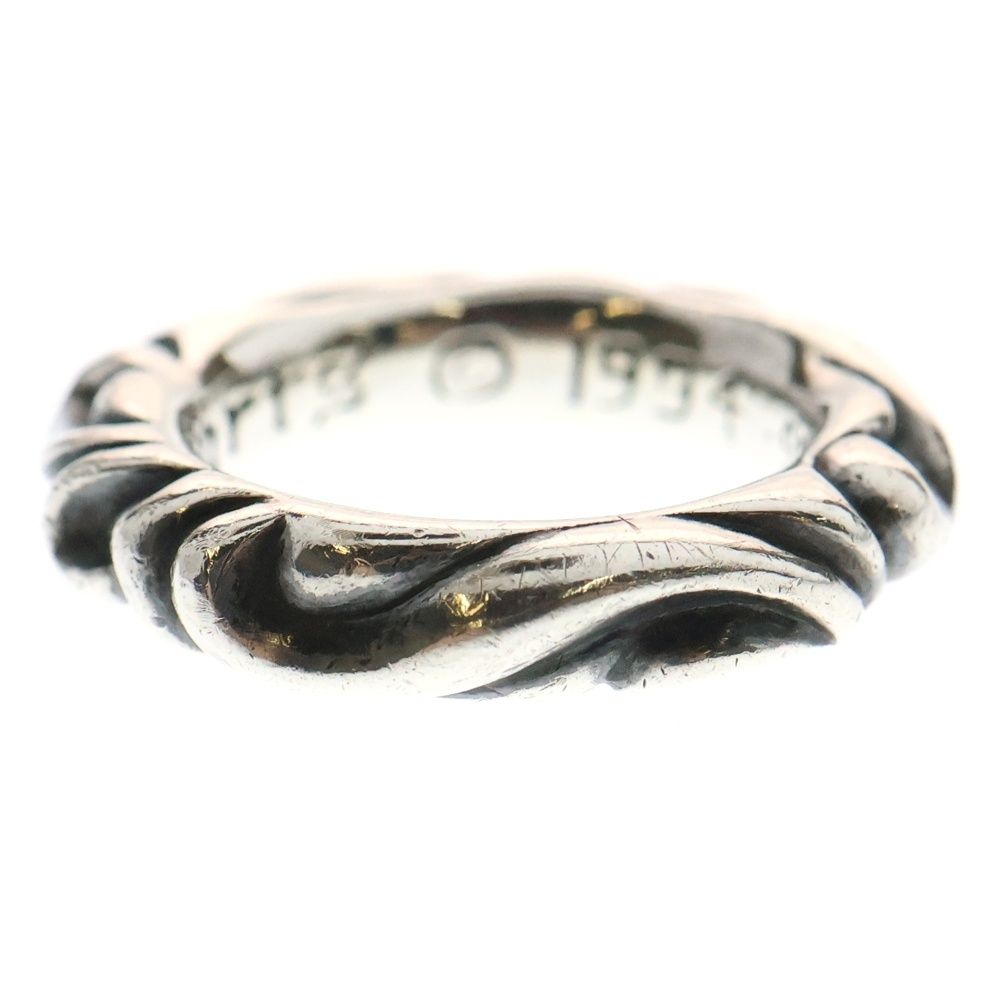CHROME HEARTS SCRL BAND スクロールバンドリング シルバー CHROME HEARTS クロムハーツ（原本有） SCRL BAND スクロール