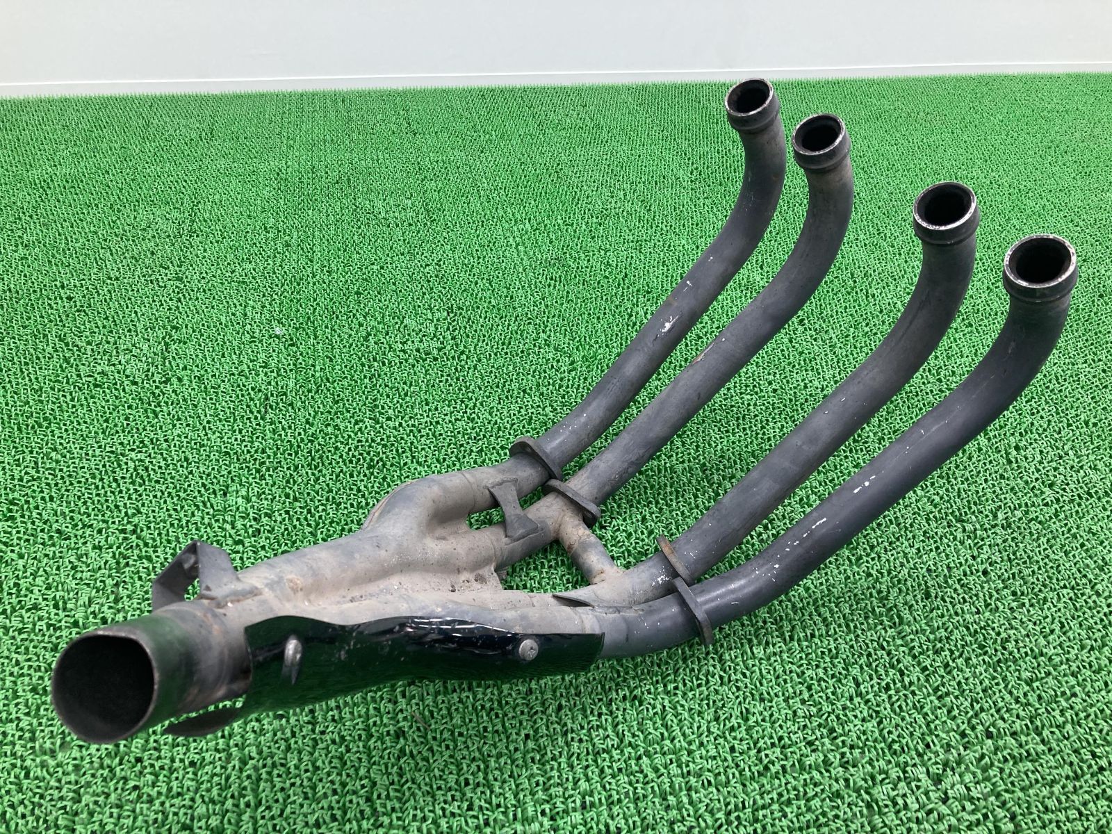 XJR400 エキパイマフラー 4HM ヤマハ 純正 中古 バイク 部品 機能的問題なし 品薄 希少品 車検 Genuine