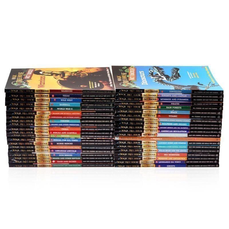 新品_ Magic Tree House【全冊音源付き+英語絵本40冊】