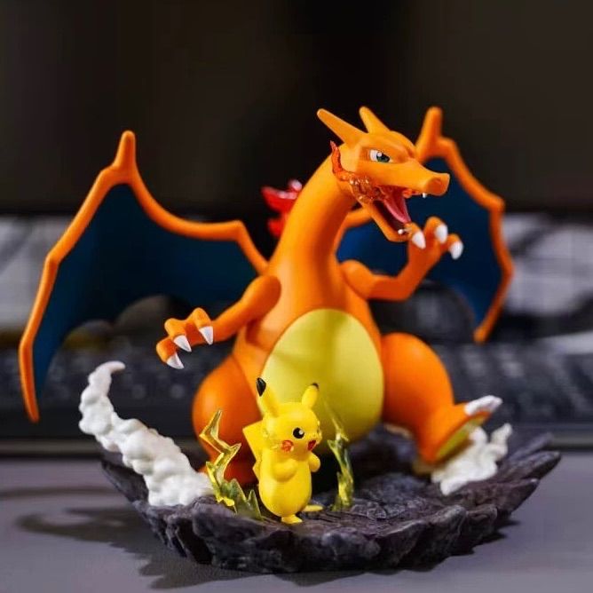 17cm 海外限定 リザードン イーブイ フィギュア 正規品 ポケモン