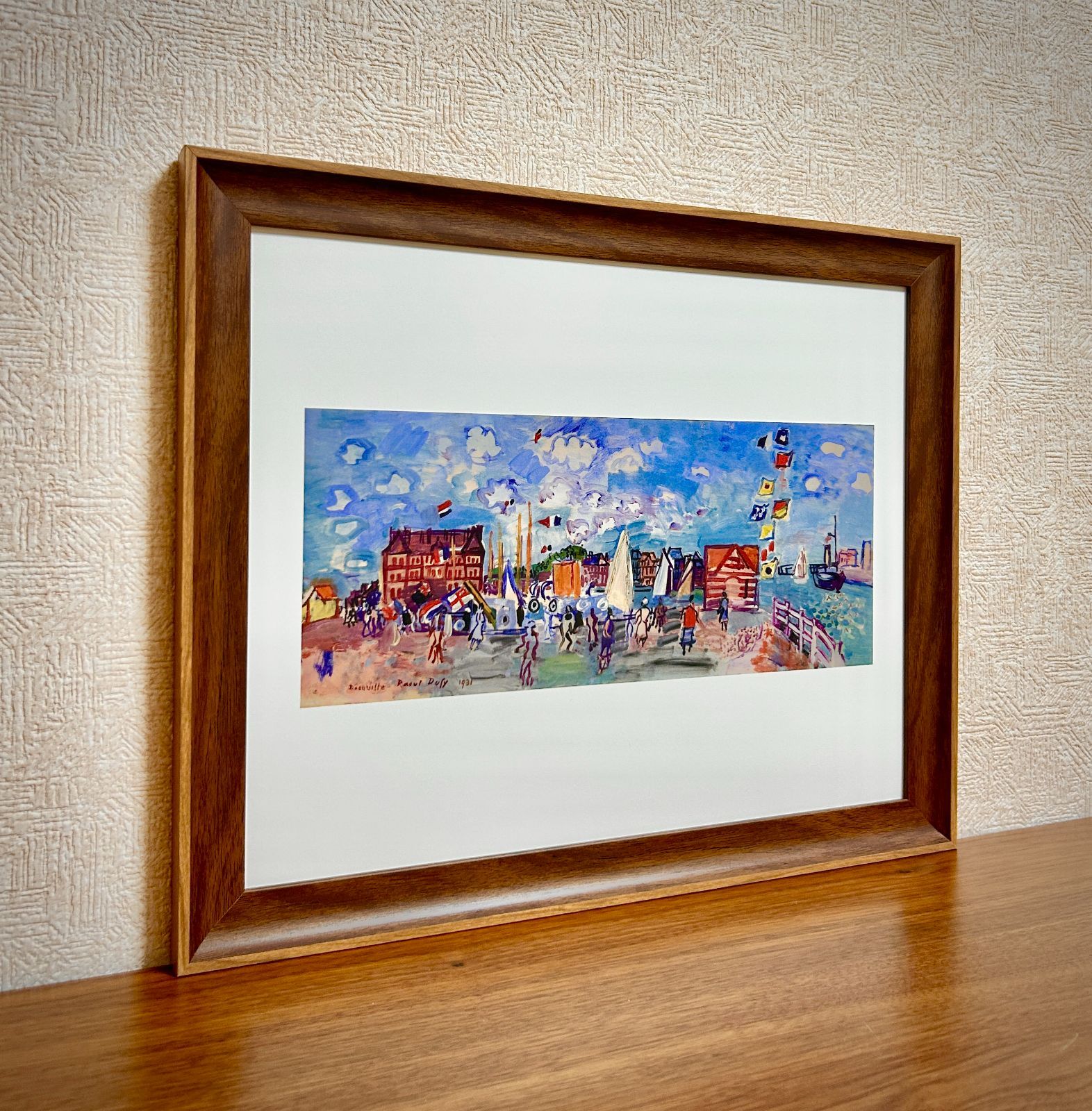 新品☆額縁付アートポスター☆ラウル・デュフィ☆Raoul Dufy