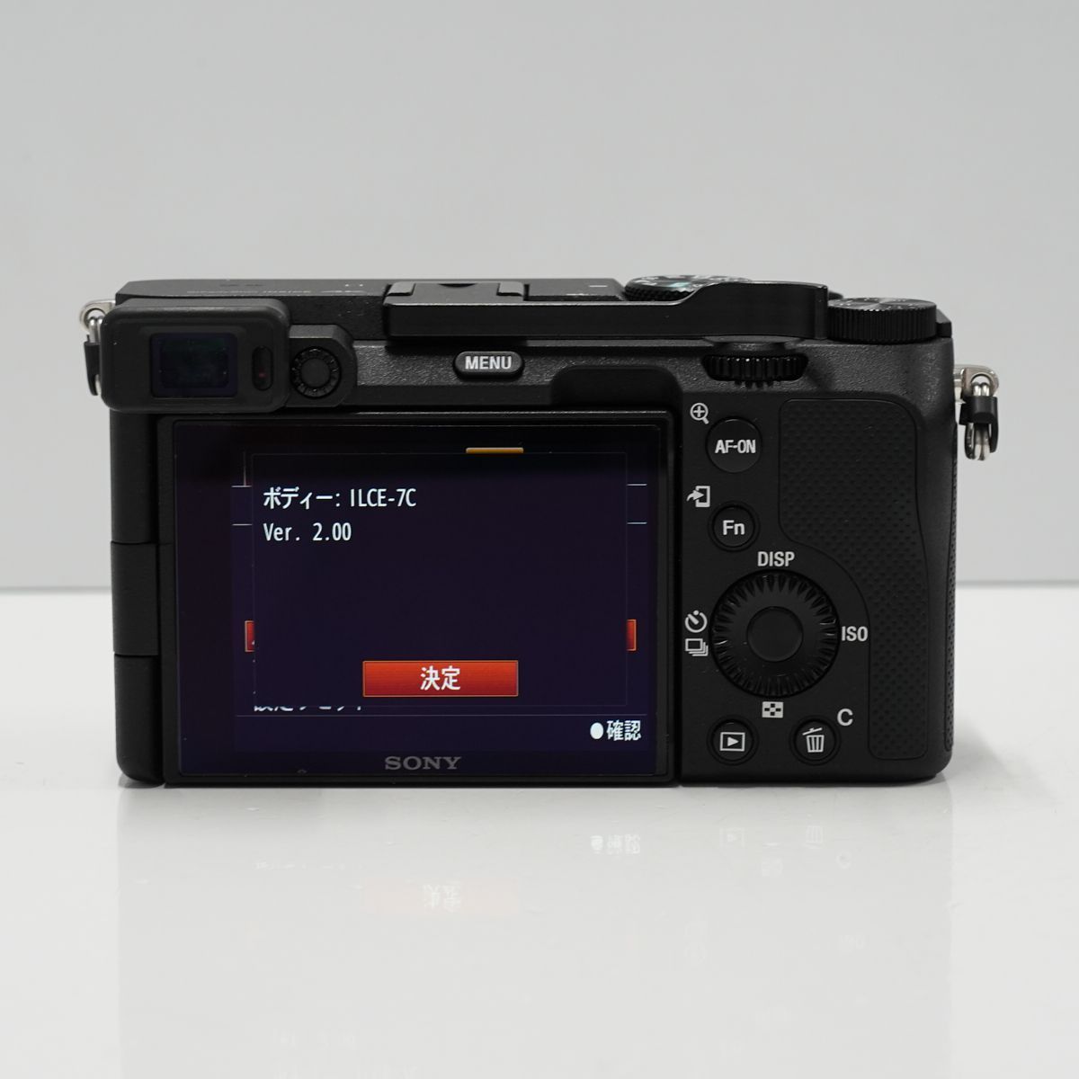 SONY α7C ILCE-7C ボディ USED極美品 本体+バッテリー SHOT数：極少58回 フルサイズ ミラーレス一眼 高速AF 4K 完動品  中古 CP3025 - メルカリ