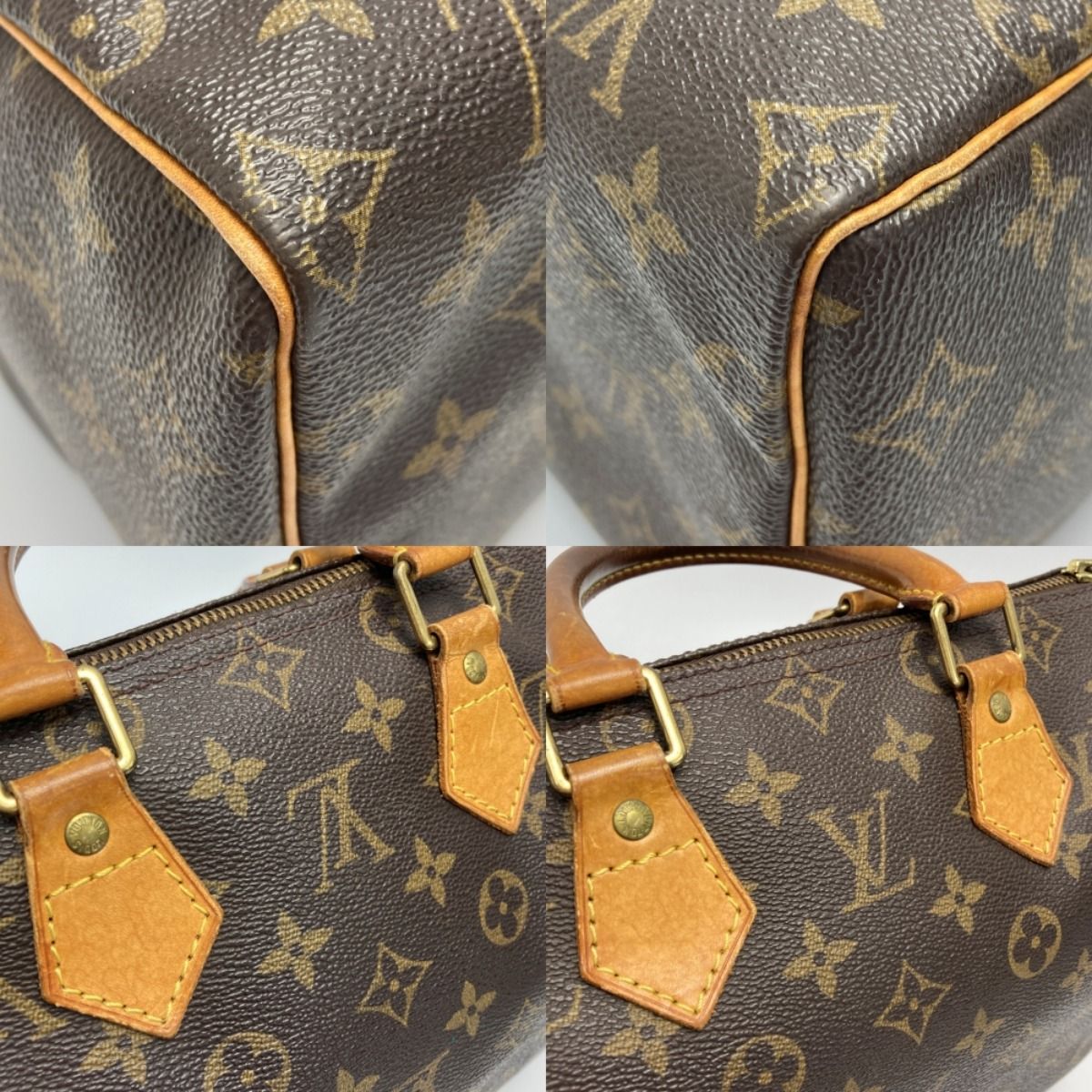 LOUIS VUITTON ルイヴィトン モノグラム スピーディ25 M41528 ハンドバッグ パドロック・キー有 - メルカリ