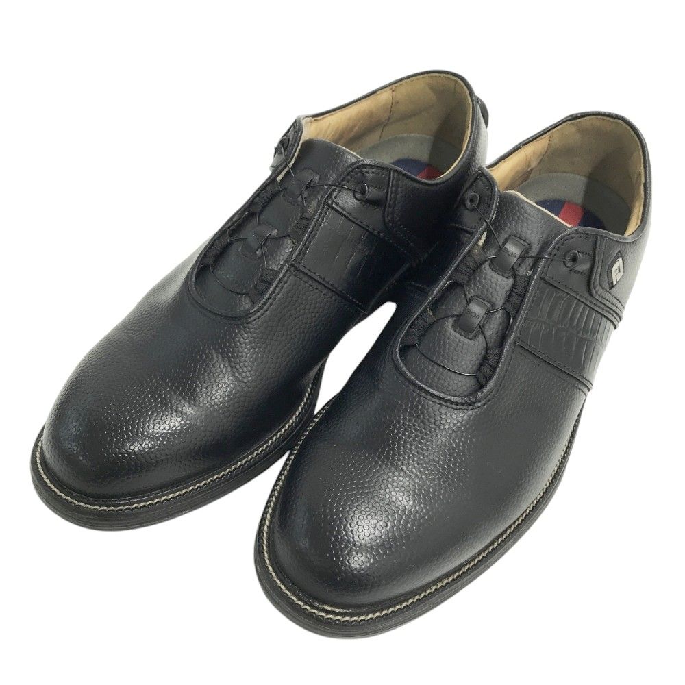 FOOT JOY フットジョイ 53939J DRYJOYS PREMIERE PACKARD BOA ゴルフシューズ ブラック系 26 240101406670 ゴルフウェア メンズ ストスト