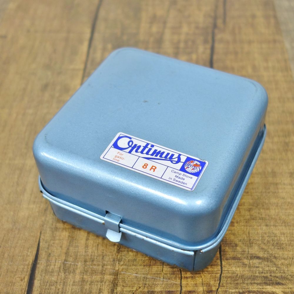 動作確認済み オプティマス OPTIMUS 8R ストーブ シングルバーナー 箱