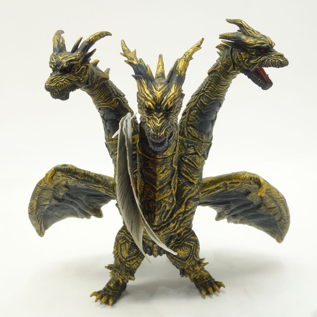 ムービーモンスターシリーズ カイザーギドラ TOHO2004 ソフビ フィギュア バンダイ ムービーモンスターシリーズ カイザーギドラ ソフビ