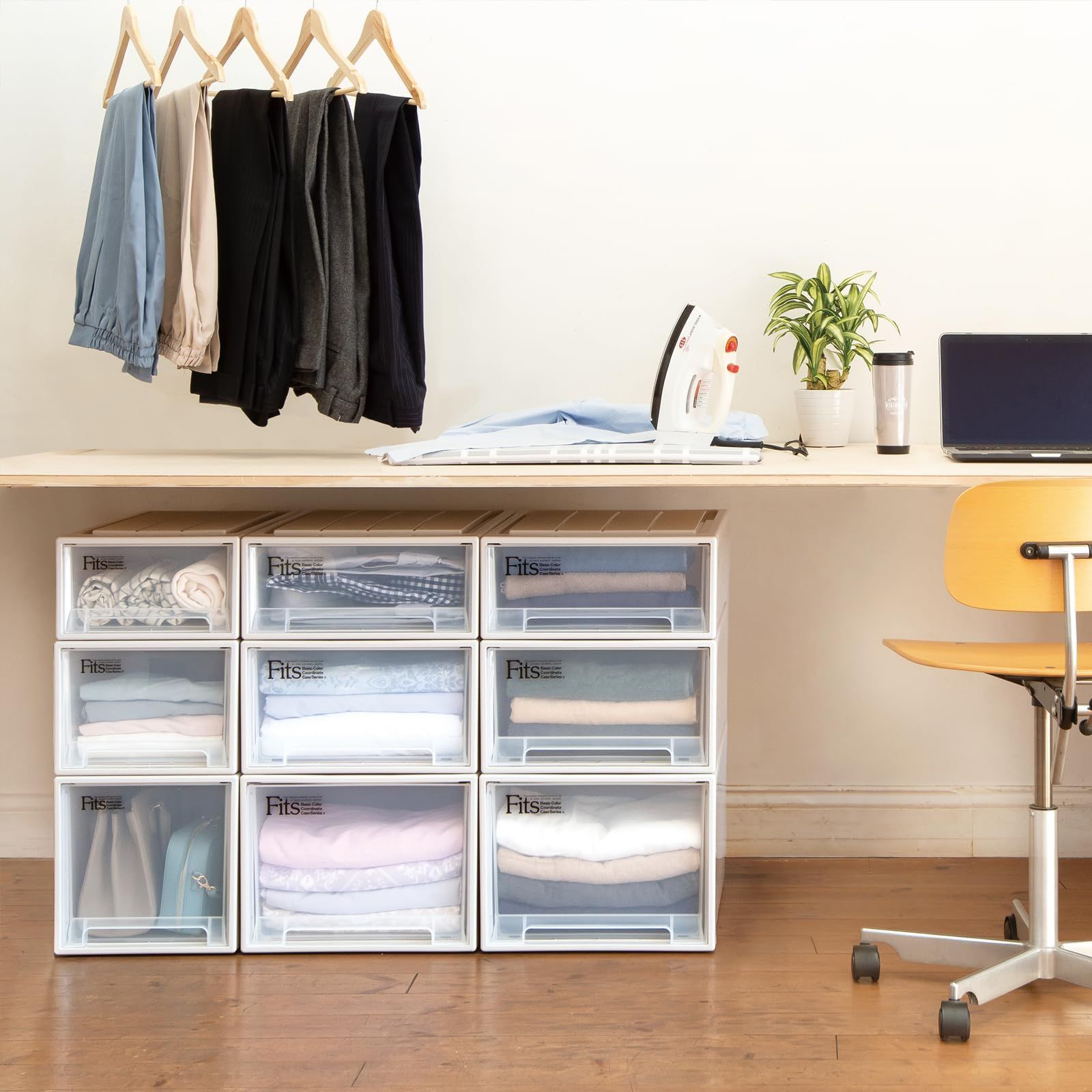 【人気商品】【サイズ カプチーノ】 【色 日本製 衣装ケース たわみにくい ロング】 収納ケース 幅39×奥行74×高さ23cm 押入れ フィッツケース 収納ボックス 天馬 人気商品L-53 サイズ カプチーノ 色 日本製 衣装ケース