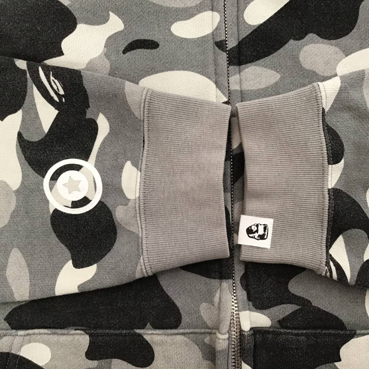 NFS限定 BAPE camo シャーク パーカー Mサイズ shark full zip hoodie