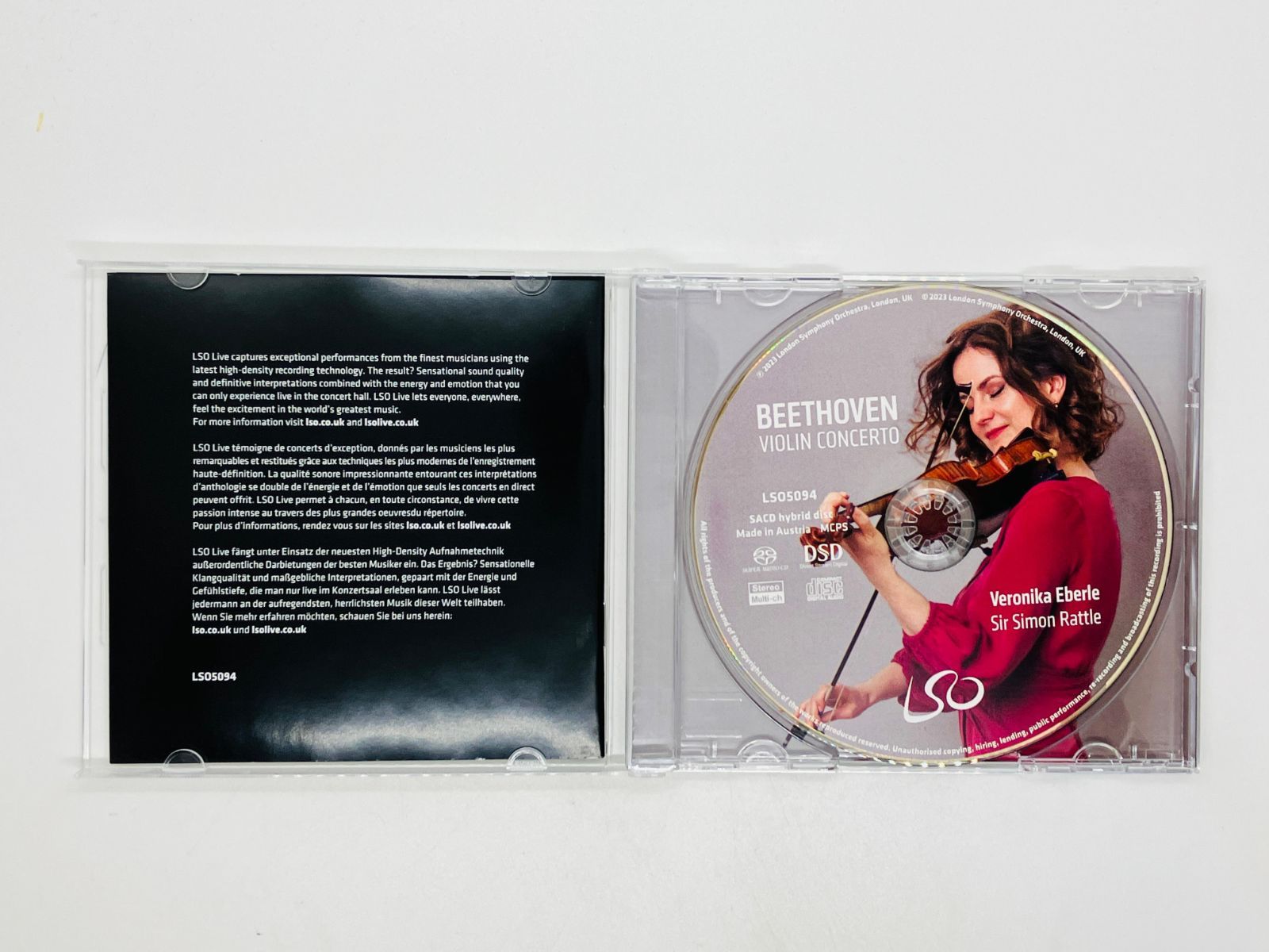 SACD ベートーヴェン ヴァイオリン協奏曲 / ヴェロニカ