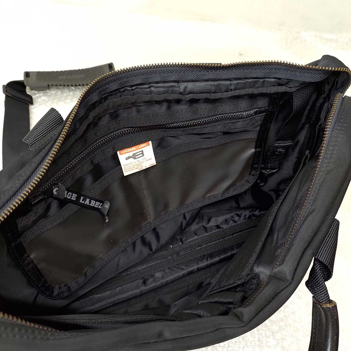 LUGGAGE LABEL ラゲッジレーベル 吉田カバン 2WAY バッグ ブラック 