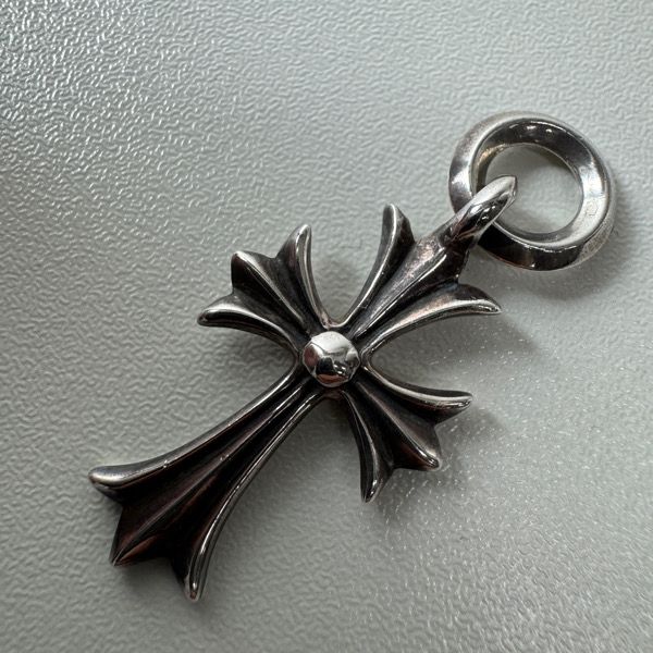 インボイス原本 CHROME HEARTS ベビーファットクロスチャーム イン