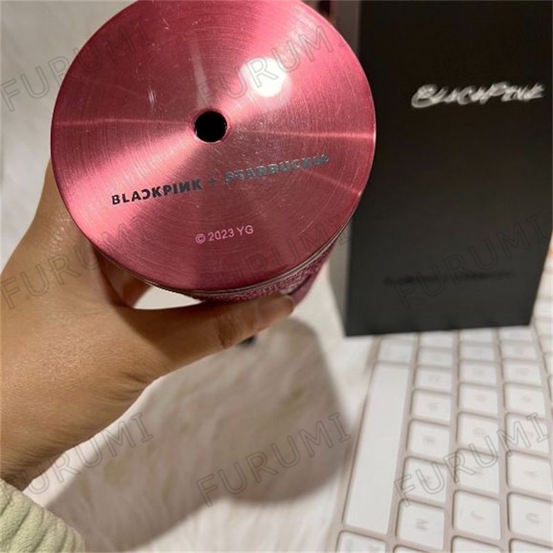 BLACKPINK スターバックス スパンコール コールドカップ 473ml 1 新品未使用！BLACKPINK スターバックス スパンコール コールド