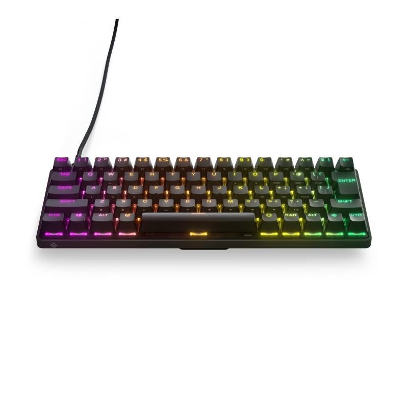 SteelSeries ゲーミングキーボード ミニサイズ Apex 9 Mini JP 有線 日本語配列 レスポンスタイム0.2ms 搭載 アクチュエーションポイント1.0mm設定 OptiPoi
