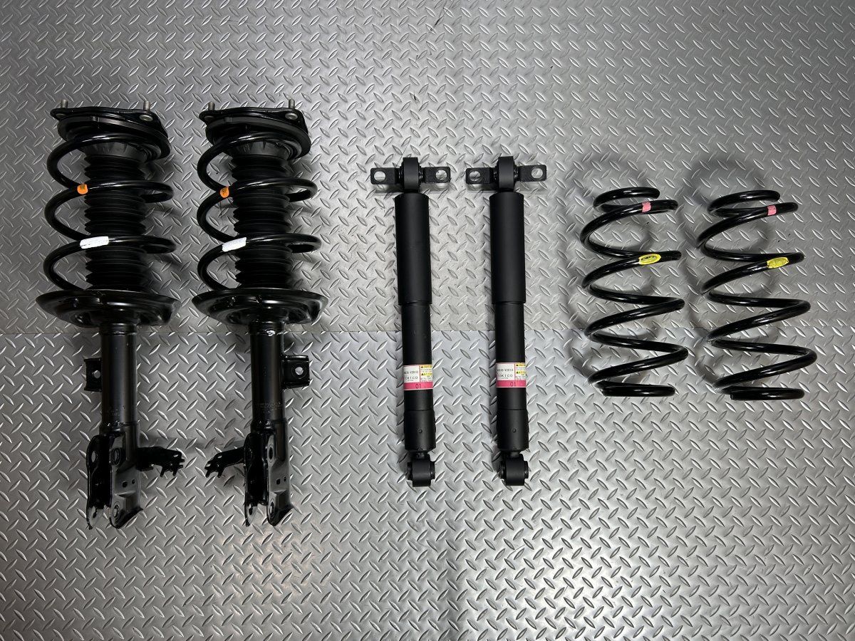 新車外し 40系 アルファード|ヴェルファイア 純正 サスキット 品番48510-V2020|48520-V2020|48530-V2010 AGH40W|45W ショック 25040097