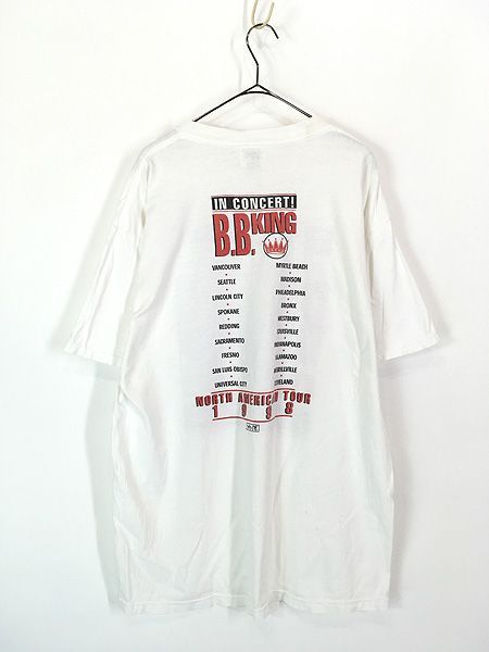 古着 90s B.B. KING 「North American Tour 1998」 ツアー R&B