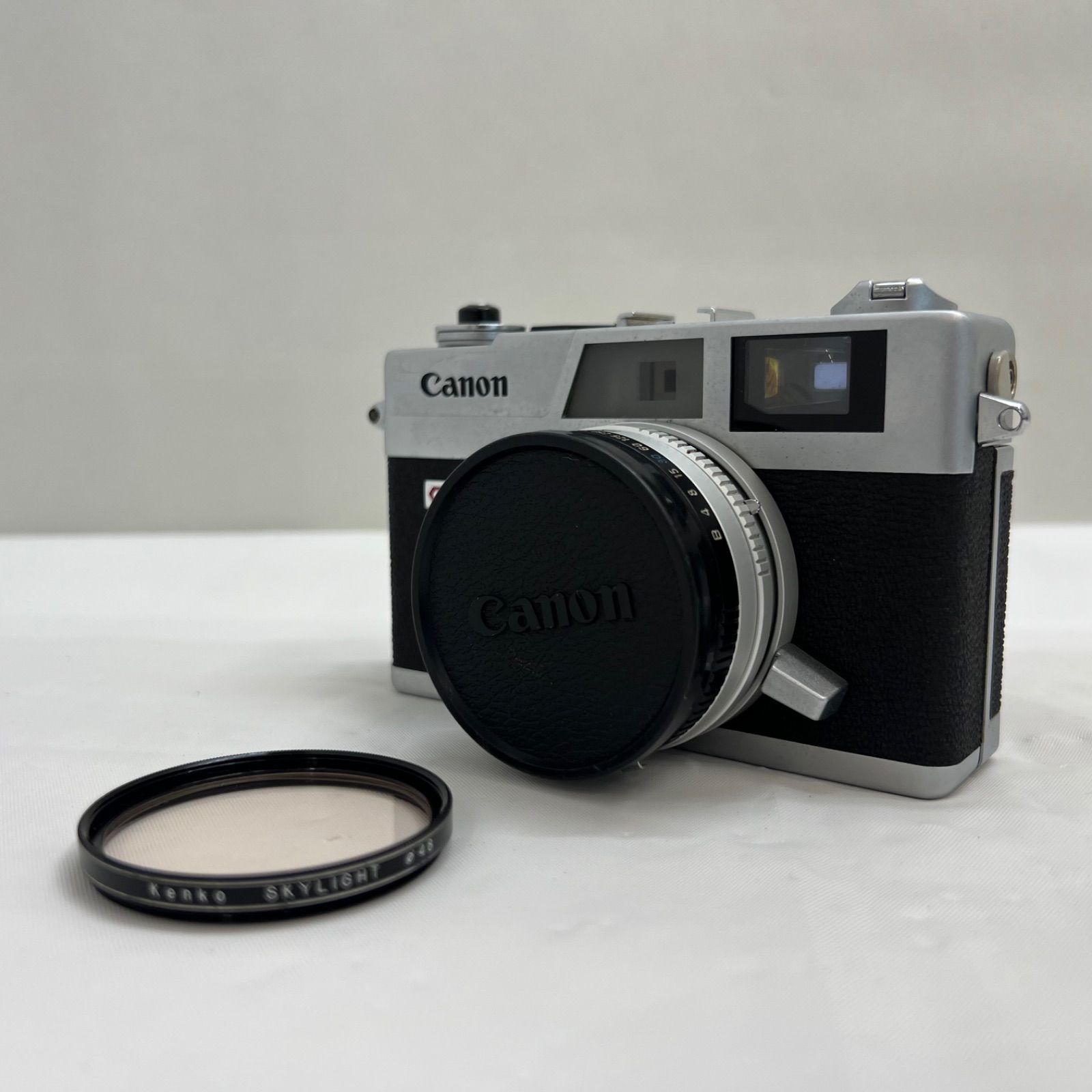 外観美品•完動品】Canon QL17 G-Ⅲ モルト張替 ブラック動作 【動作