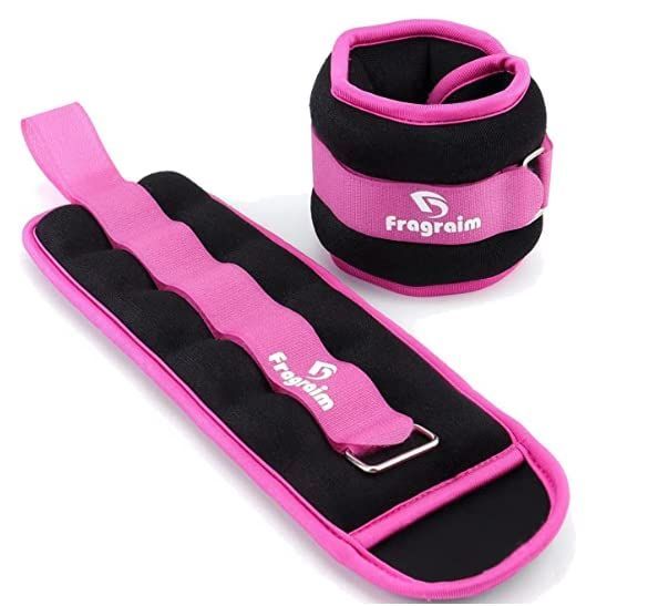 【特売】Fragraim アンクルウェイト 足首 手首 重り おもり 筋トレ ウェイト リスト 2 * 0.5Kg / 2 * 1Kg / 2 * 1.5Kg / 2 * 2Kg/2 * 2.5Kg/ 2 * 3Kg 2個 四仕様 砂袋 トレーニング リストウ