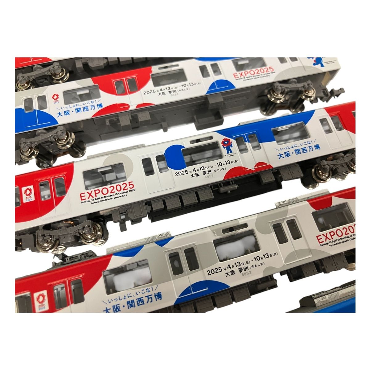 型番50801近鉄5820系　大阪線 大阪・関西万博ラッピングトレイン6両セット 型番50801近鉄5820系 大阪線 大阪・関西万博ラッピングトレイン6