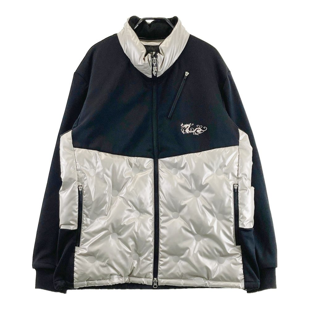 サイズ 4 DANCE WITH DRAGON ダンスウィズドラゴン ダウン切替ジャケット シルバー系 240101387765 ゴルフウェア メンズ ストスト