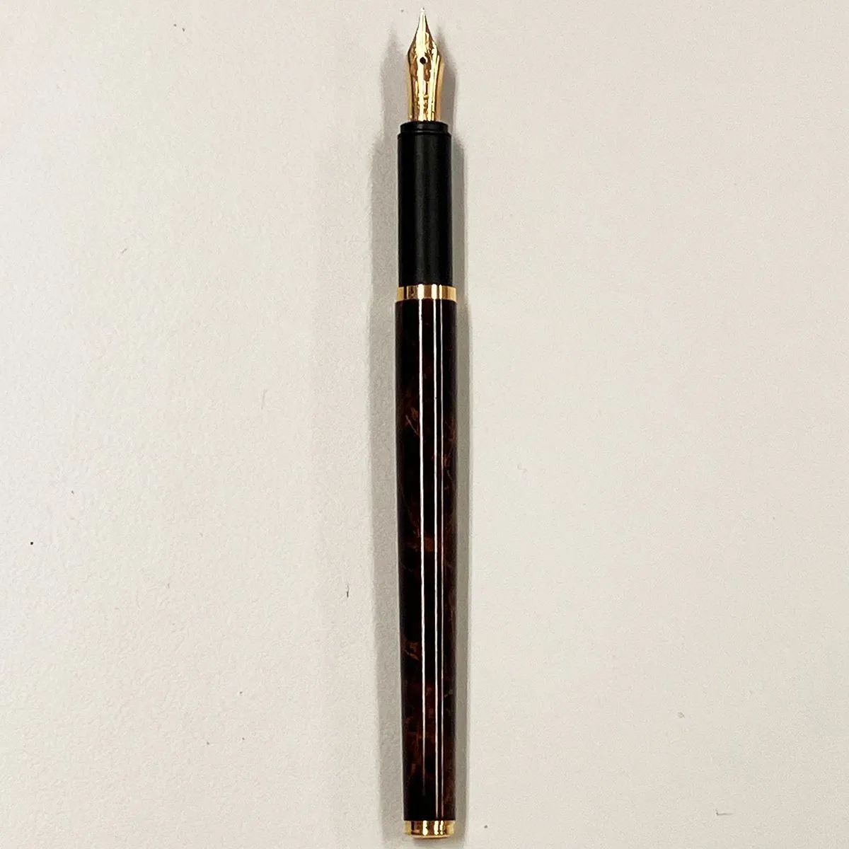 DUNHILL GERMANY 万年筆ペン 14K 585 dunhill ダンヒル GERMANY 万年筆 14K 585 EF - メルカリ