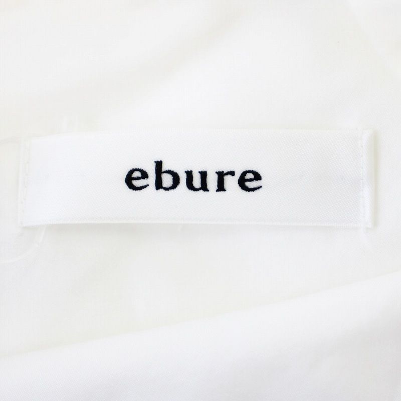 エブール ebure バルーンスリーブ スキッパー ブラウス 3110700430 七 