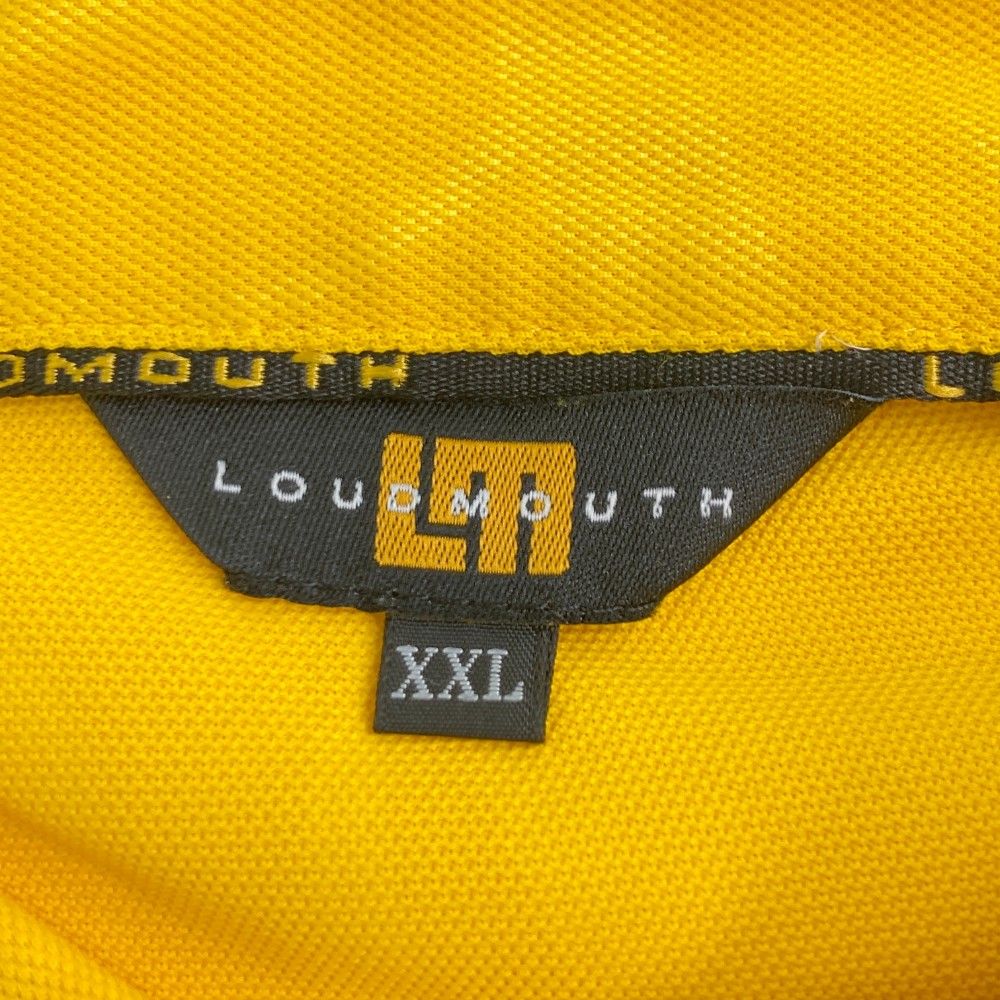 サイズ：XXL LOUD MOUTH ラウドマウス 半袖ポロシャツ ボタン
