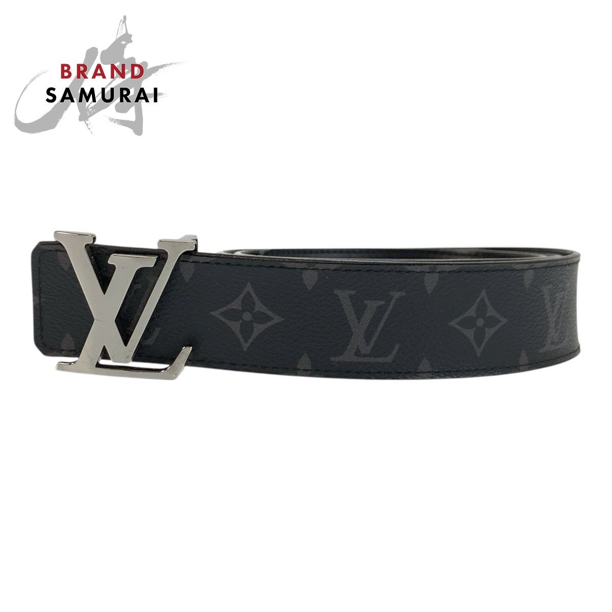 LOUIS VUITTON ルイヴィトン モノグラム エクリプス サンチュールLVイニシャル 105cm|42インチ ブラック 黒 M9043 ベルト メンズ 502549