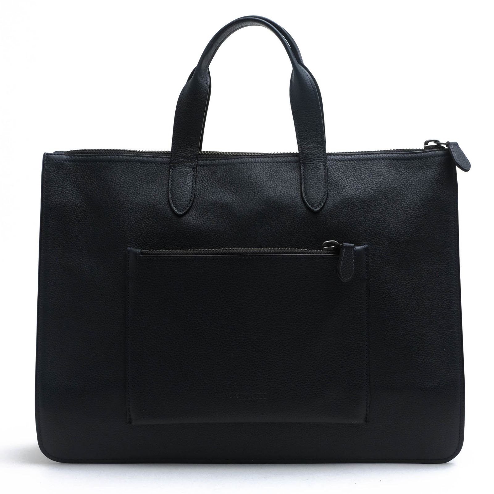 コーチ COACH バッグ ブリーフケース ビジネスバッグ 鞄 ビジネス メンズ 男性 男性用 レザー 革 本革 ネイビー 紺 32249 Metropolitan soft brief メトロポリタン ソフト ブリーフ A4サイズ収納可 シボ革 シュリンク