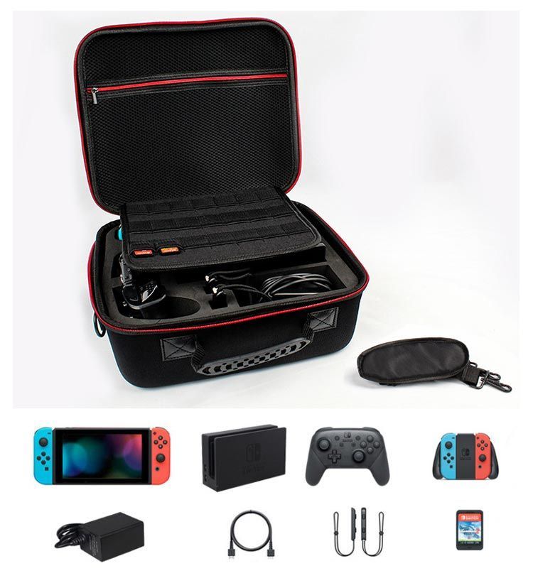 任天堂 - Nintendo 任天堂　Switch スイッチ　収納付き Nintendo Switch ケース ニンテンドースイッチ 収納 バッグ 大