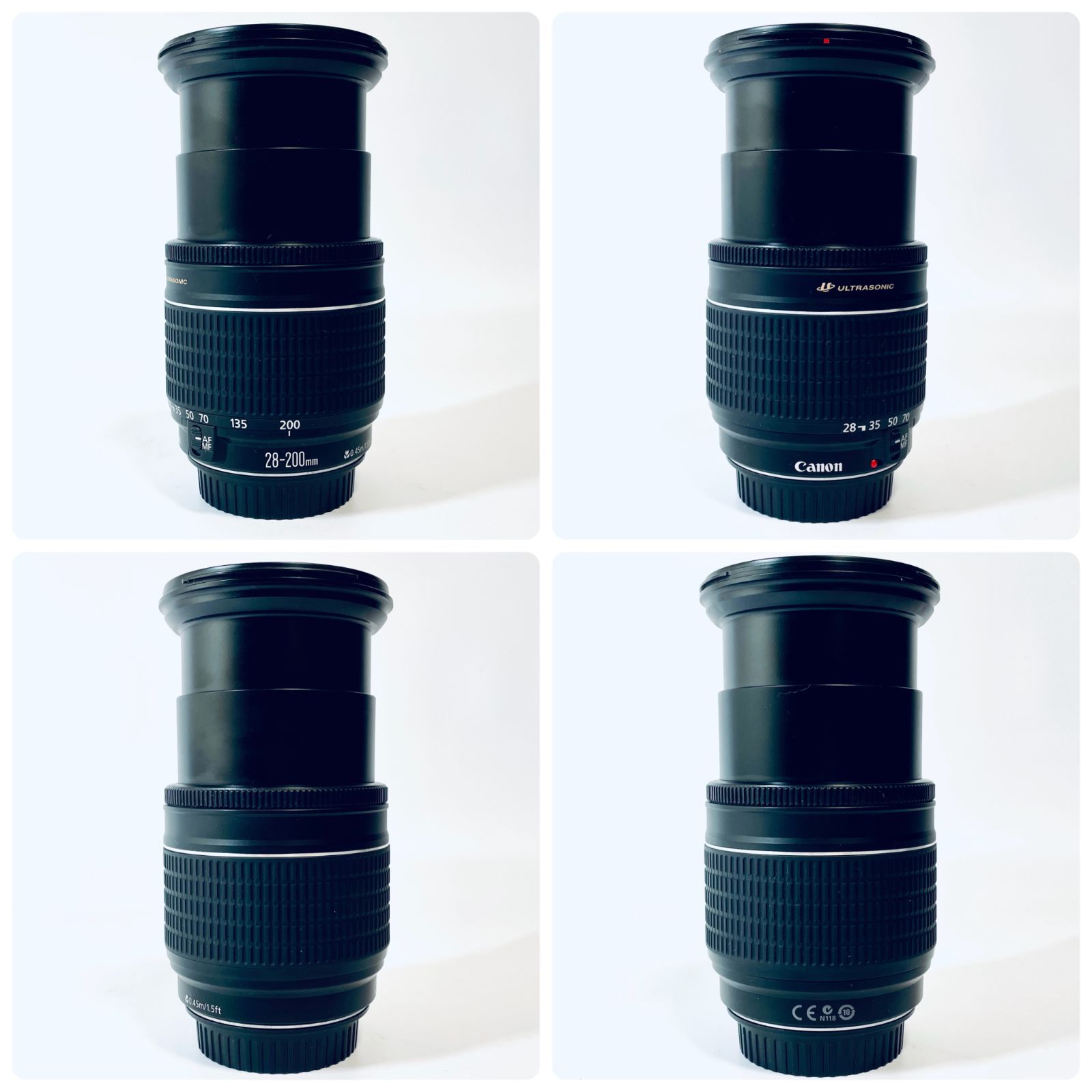 美品】ズームレンズ Canon EF 28-200mm F3.5-5.6 USM SN(42001008) ID 