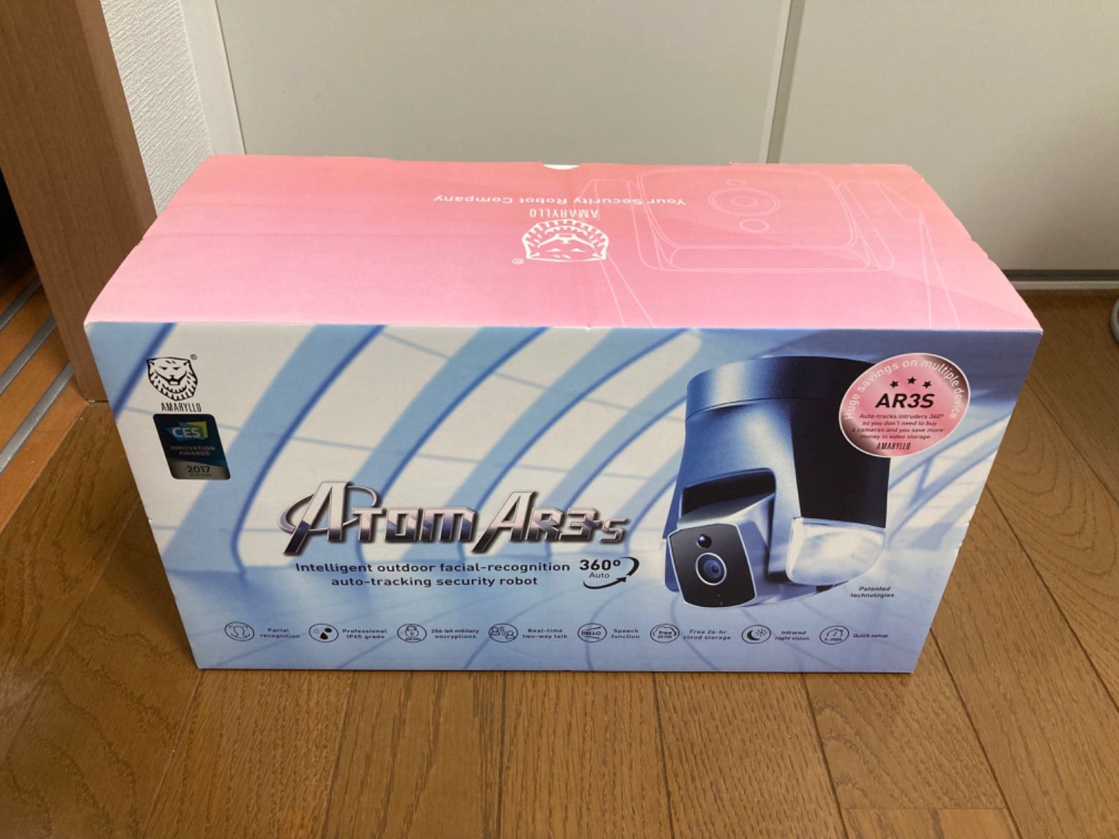 AMARYLLO ATOM AR3s 屋外用自動追跡防犯カメラ