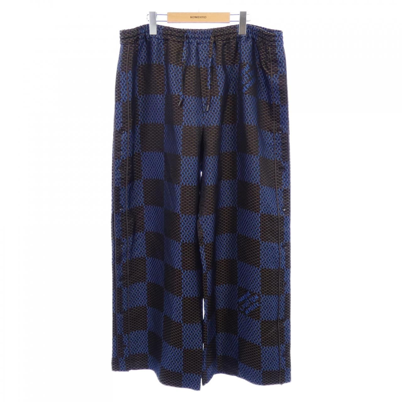 ルイヴィトン LOUIS VUITTON ダミエシルクパジャマパンツ HQP76WHXQ パンツ
