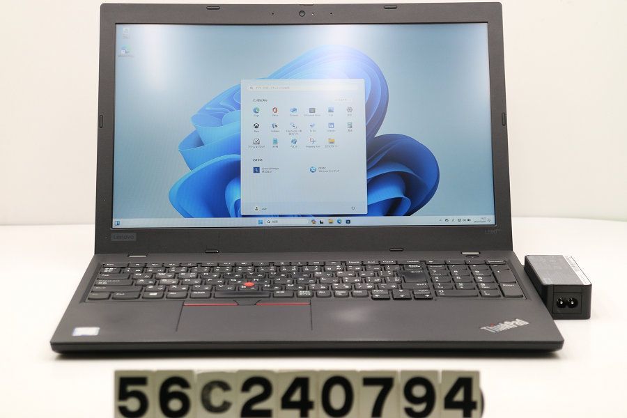 Lenovo ThinkPad L590 Core i3 8145U 2.1GHz/8GB/256GB(SSD)/15.6W/FHD(1920x1080)/Win11 【56C240794】