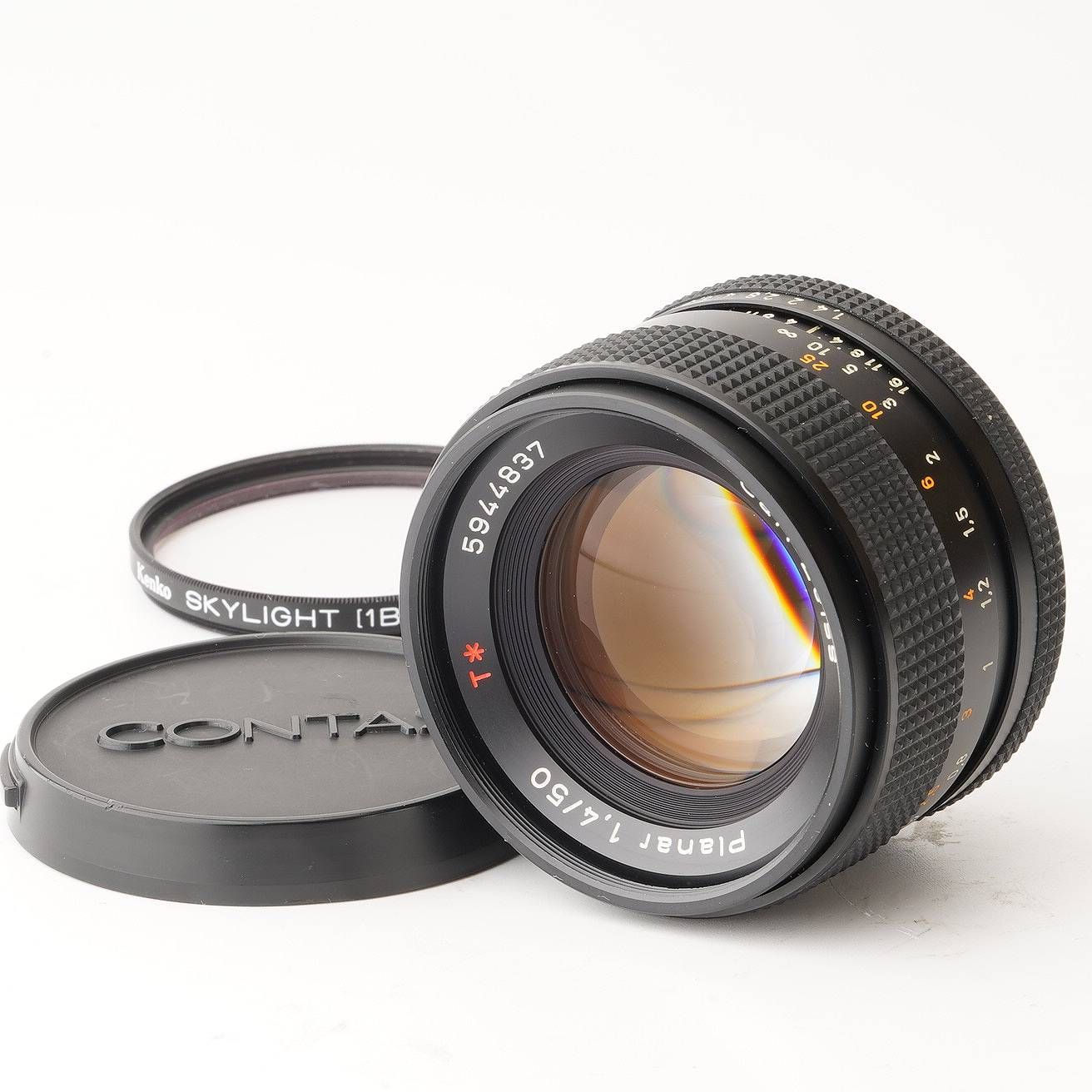 コンタックス Contax カールツァイス Carl Zeiss プラナー Planar 50mm F1.4 T* AEJ C|Yマウント