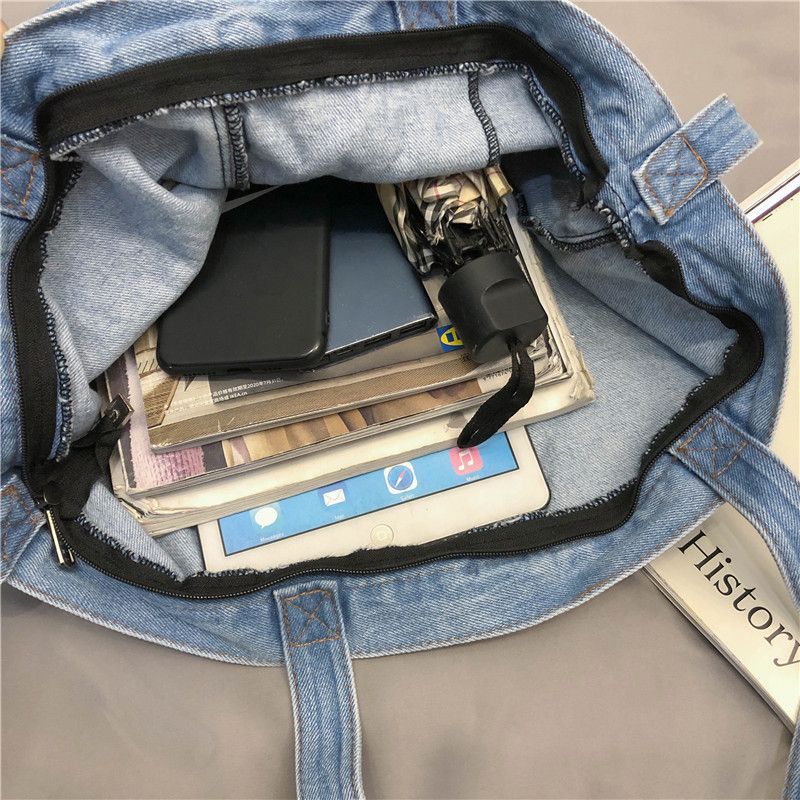 デニムバッグ 2WAYバッグ デニム ショルダーバッグ トートバッグ