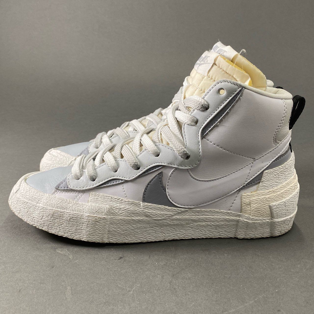 9e18 NIKE Sacai ナイキ サカイ コラボ BLAZER MID WHITE / WOLF GREY 