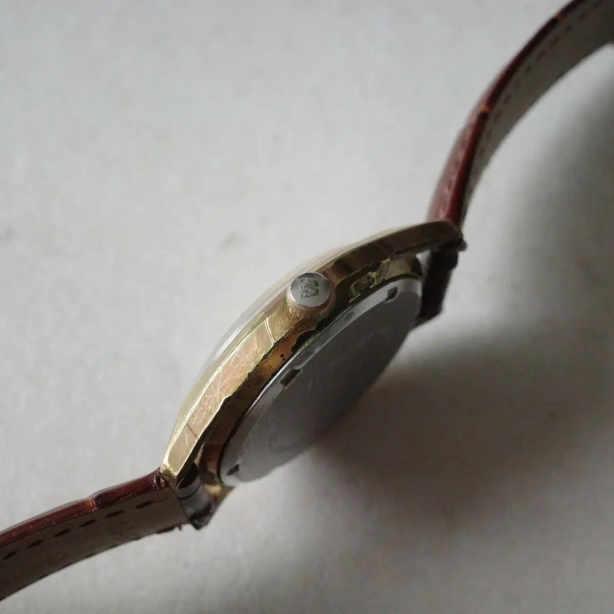 ヴィンテージ ウォルサム Waltham 手巻き時計 ツートン ダイアル