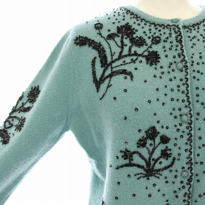 ダーマコレクション dama collection ニットカーディガン 七分袖