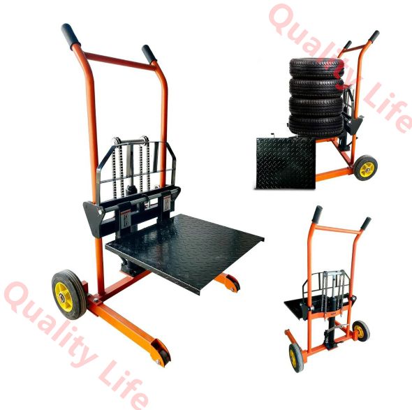 ハンドフォークリフト ハンドリフト 積載200kg 昇降60mm-900mm フォーク長さ470mm ハイタイプ ハンドパレット 油圧ペダル式 手動式 ハンドスタッカー ハイタイプ ハンドパレット 倉庫 工場 作業場などに最適 兼用型