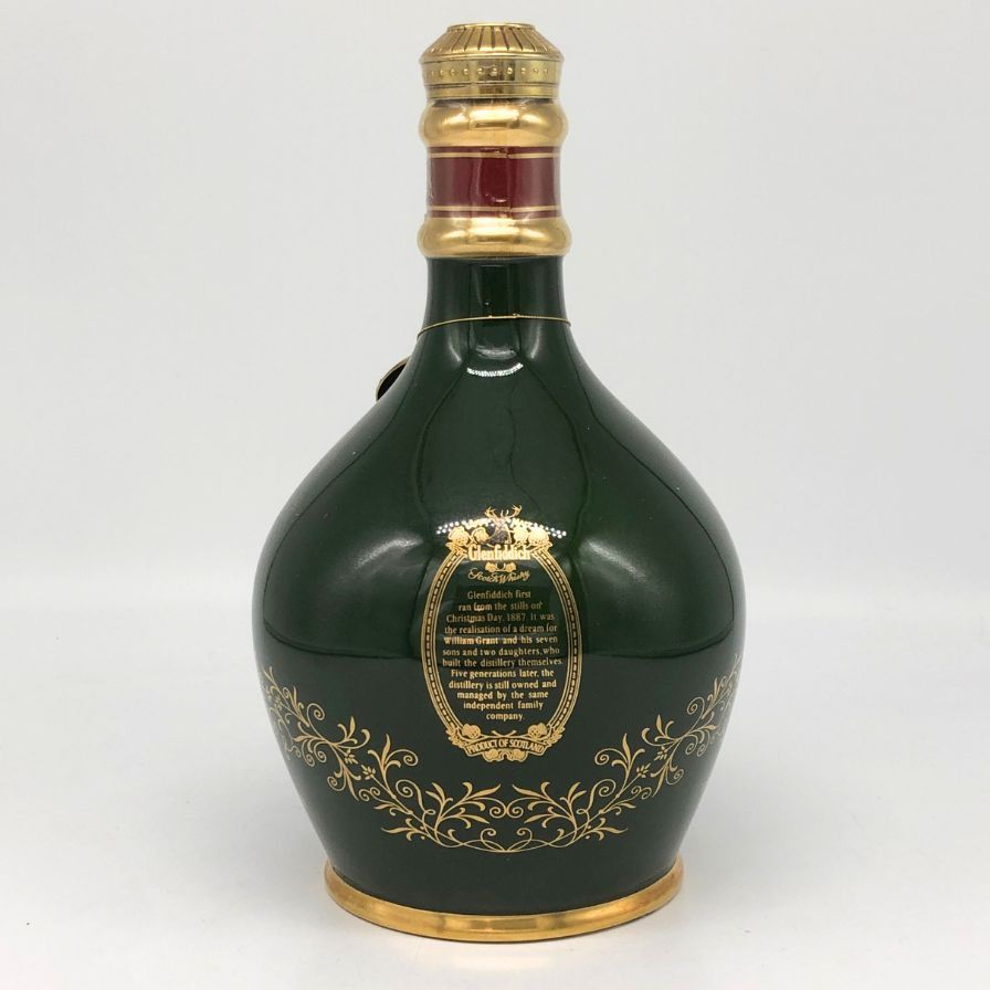 グレンフィディック 18年 グリーン 飲料・酒 グレンフィディック 18年 緑 グリーン 陶器ボトル シングル【L1】