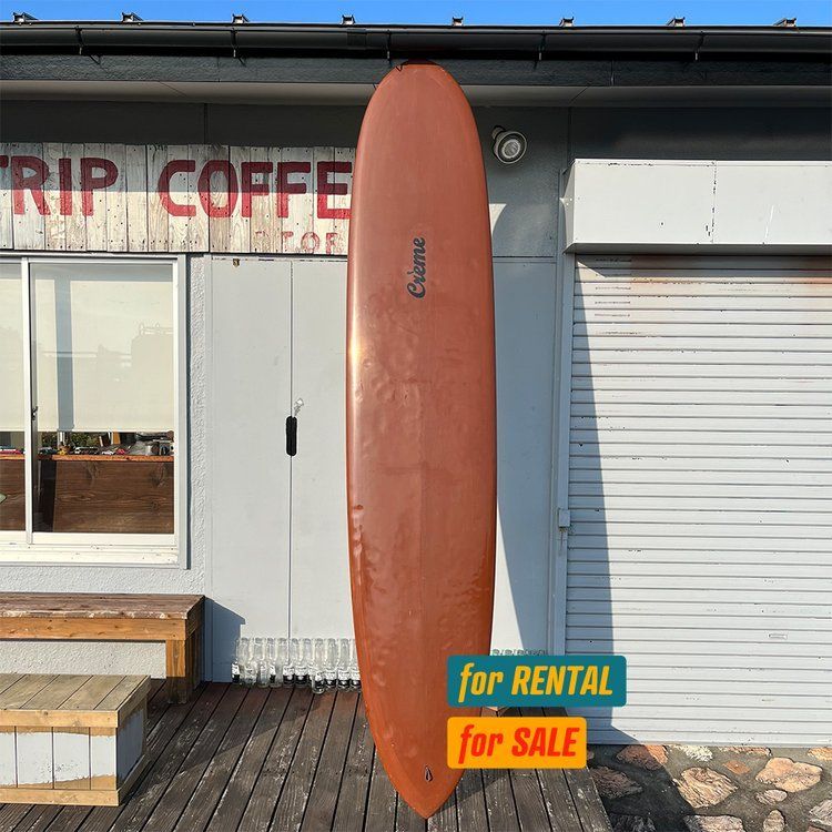 送料別途ご請求 ロングボード シングルフィン CREME SURFBOARDS