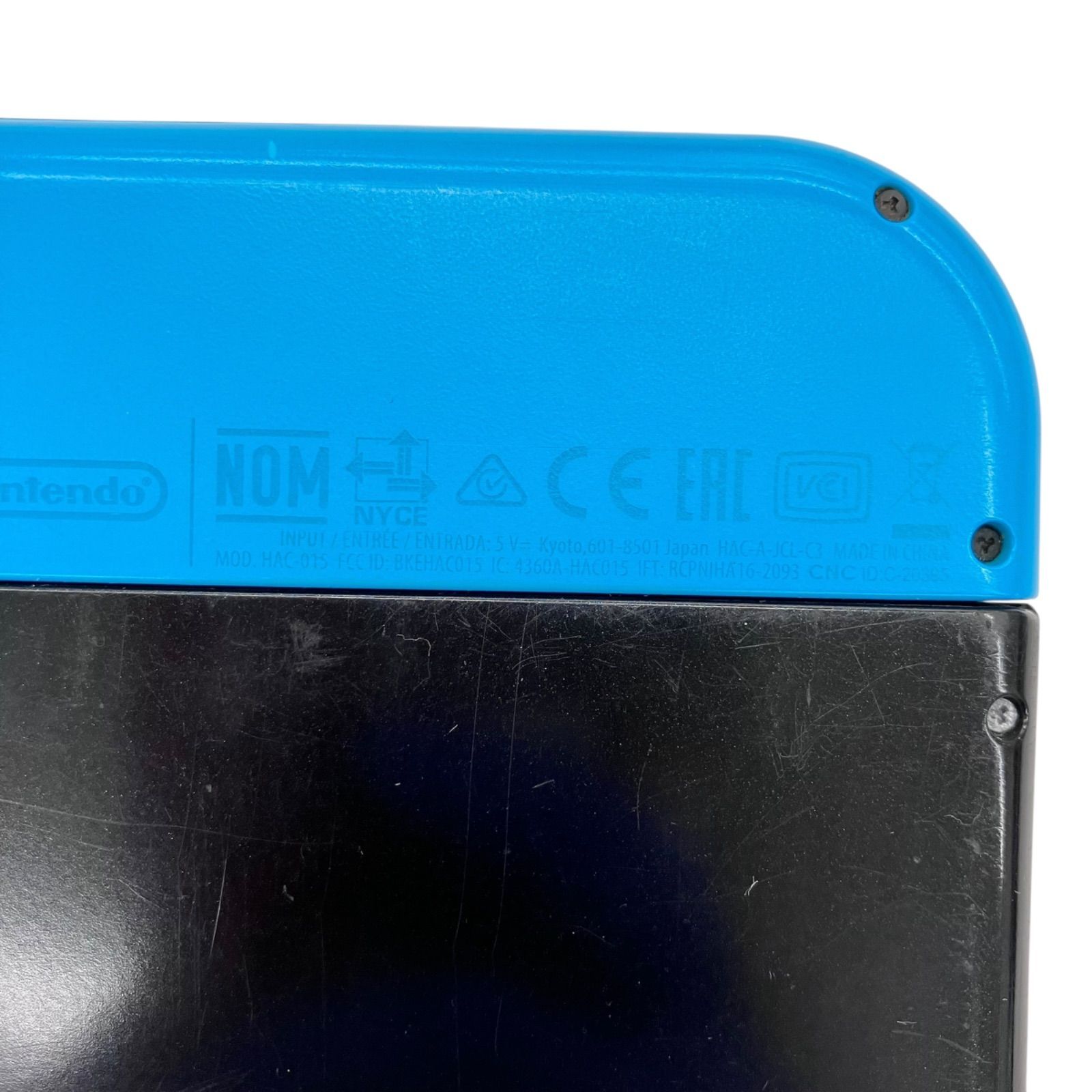 186000 【ジャンク】任天堂 Nintendo Switch （HAC-001） Lネオン