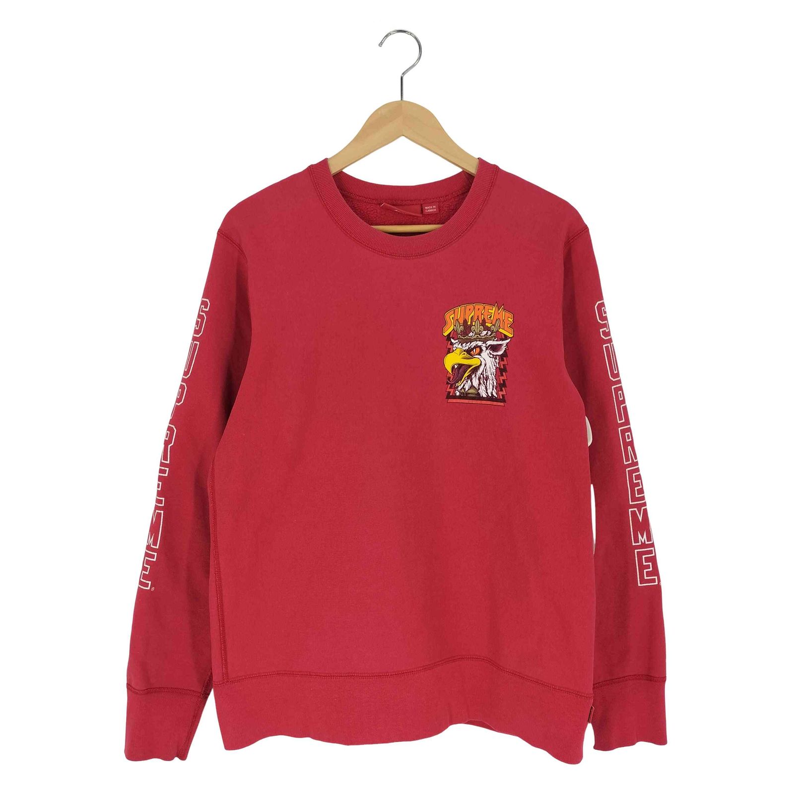 トップス Supreme Sean Cliver EagleCrewSweatshirt Supreme Sean Cliver EagleCrewSweatshirt メンズ