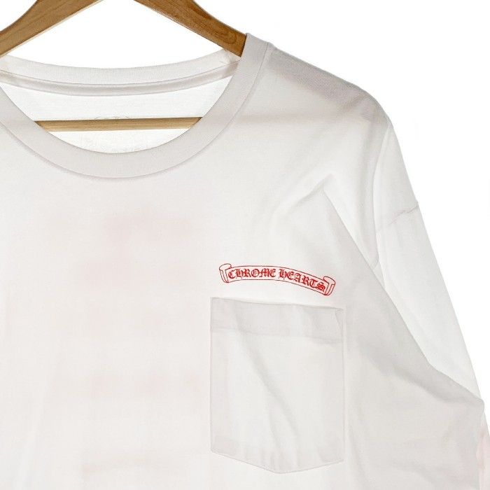 Chrome Hearts クロムハーツ CH自販機 プリント ロングスリーブTシャツ ホワイト 青山店限定 Size XL - メルカリ